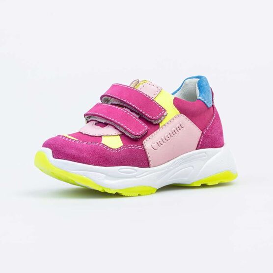 132164-23 Полуботинки для девочки фуксия