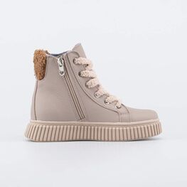 552344-33 Демисезонные ботинки для девочки Медвежонок для девочки бежевый фото №2