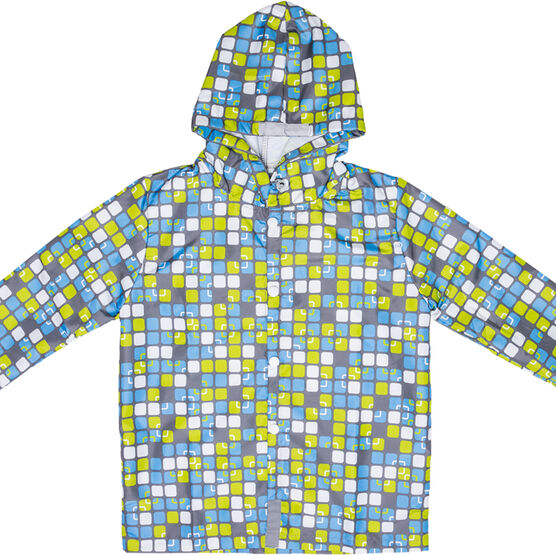 07751018-10 Дождевик для мальчики светло-синий