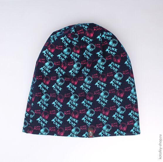 07811059-10 Шапка двойная синяя для универсальные светло-синий