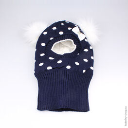 07811060-00 Шапка-шлем зимняя для девочки 