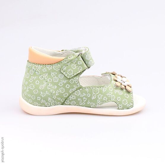 122097-22 Босоножки для девочки зел-ора фото №2