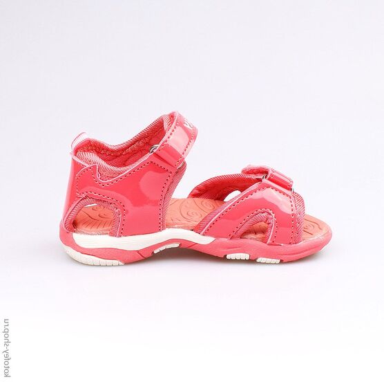 123001-12 Пляжная обувь для девочки коралл фото №2