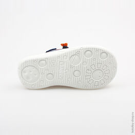 131073-13 Текстильная обувь для мальчики син-ора фото №3