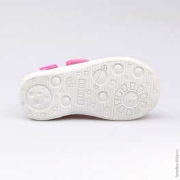 131097-11 Текстильная обувь для девочки розовый фото №3