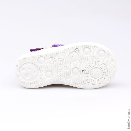 131097-12 Текстильная обувь для девочки сиреневый фото №3
