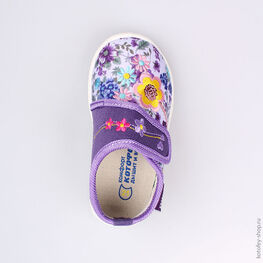 131097-12 Текстильная обувь для девочки сиреневый фото №4