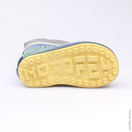 166070-11 Резиновые сапоги для мальчики син-сер фото №3