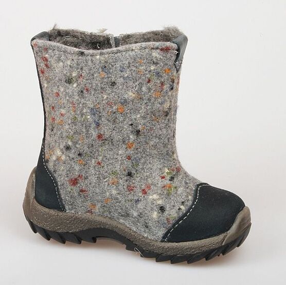 167017-47 Валенки для мальчики серый фото №2