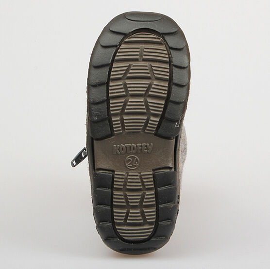 167017-47 Валенки для мальчики серый фото №3