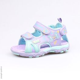 223010-11 Пляжная обувь для девочки сир-бир