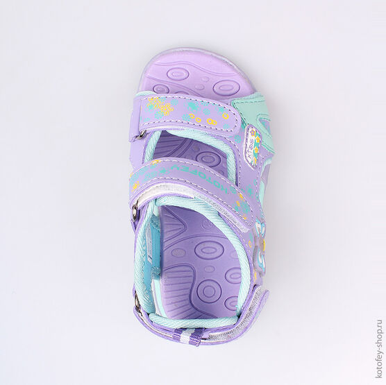 223010-11 Пляжная обувь для девочки сир-бир фото №4