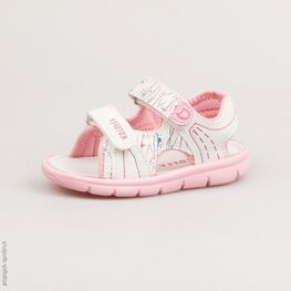 224001-11 Пляжная обувь для девочки персиковый