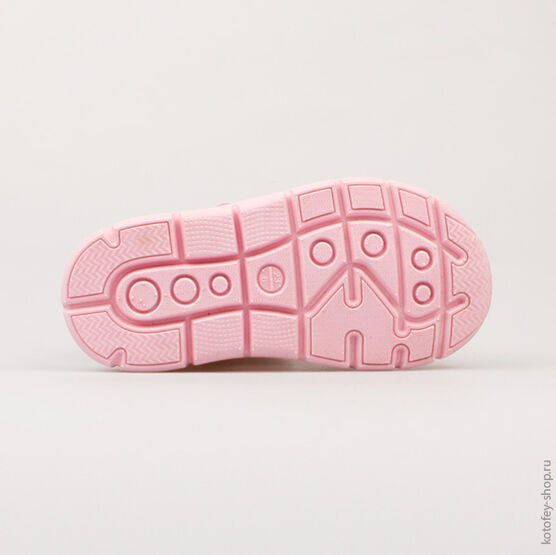 224001-11 Пляжная обувь для девочки персиковый фото №3