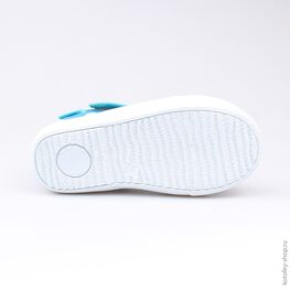 231104-11 Текстильная обувь для девочки голубой фото №3