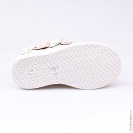 232070-22 Полуботинки для девочки срб-бел фото №3