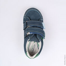 232071-22 Полуботинки для мальчики светло-синий фото №4