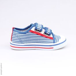 241008-12 Кеды для мальчики гол-бел фото №2