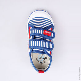 241008-12 Кеды для мальчики гол-бел фото №4