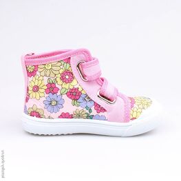 241009-12 Кеды для девочки розовый фото №2