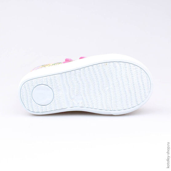 241009-12 Кеды для девочки розовый фото №3