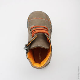 252082-22 Ботинки для мальчики серый фото №4