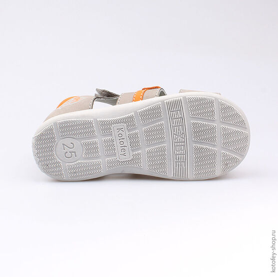322036-23 Сандалии для мальчики сер-ора фото №3
