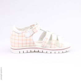 322044-21 Босоножки для девочки персиковый фото №2