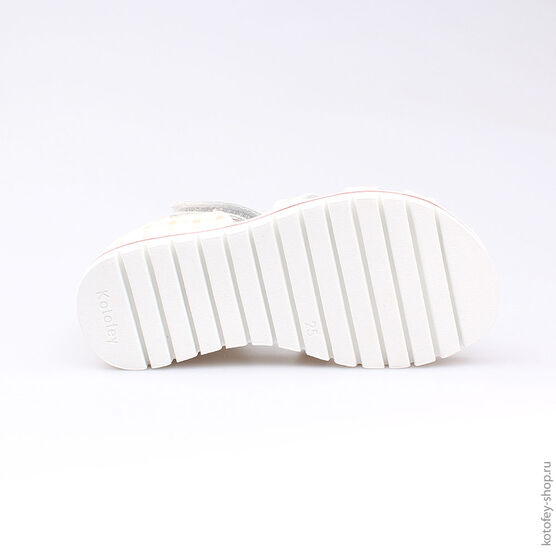 322044-21 Босоножки для девочки персиковый фото №3