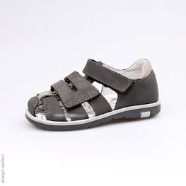 322048-21 Сандалии для мальчика для мальчики серый