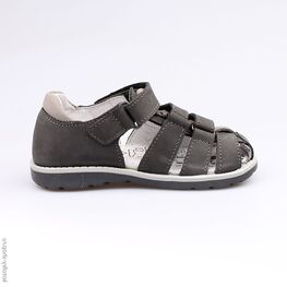 322048-21 Сандалии для мальчика для мальчики серый фото №2