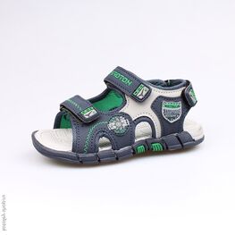 323052-13 Пляжная обувь для мальчики син-зел