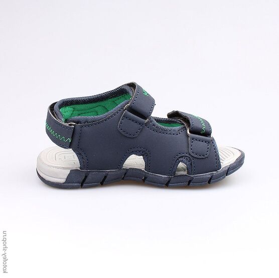 323052-13 Пляжная обувь для мальчики син-зел фото №2