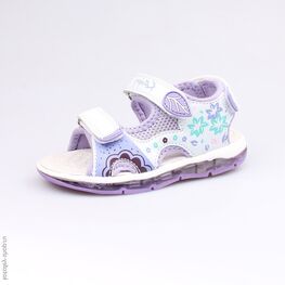 323056-11 Пляжная обувь для девочки бел-сир