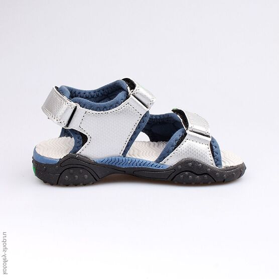 323060-11 Пляжная обувь для мальчики сер-син фото №2