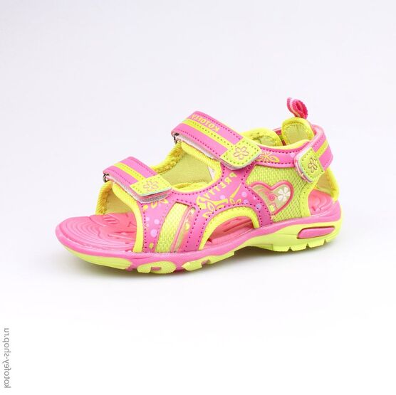 323065-11 Пляжная обувь для девочки фук-сал