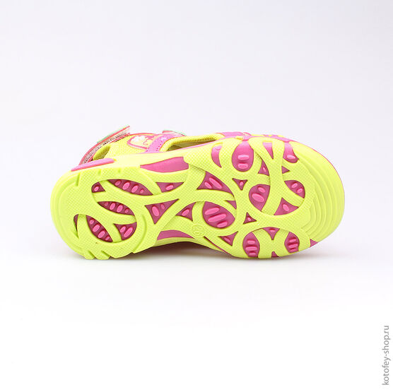 323065-11 Пляжная обувь для девочки фук-сал фото №3