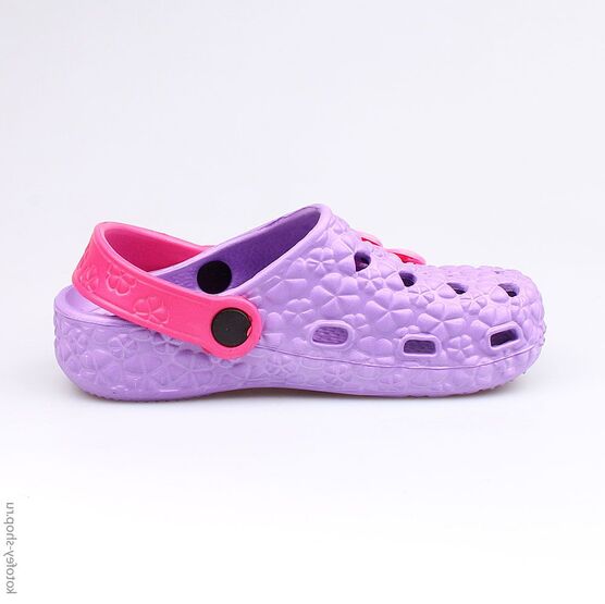 325032-01 Пляжная обувь сиреневая для девочки сиреневый фото №2