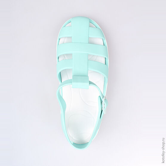325044-04 Пляжная обувь для девочки бирюзовый фото №4