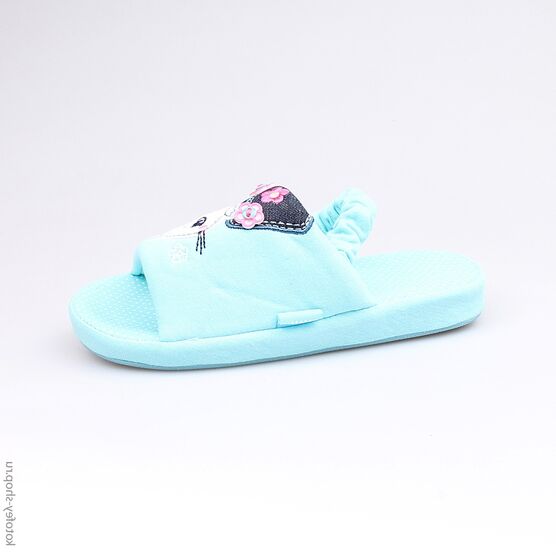 331030-11 Тапочки голубые для девочки голубой