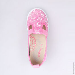 331033-11 Текстильная обувь для девочки розовый фото №4