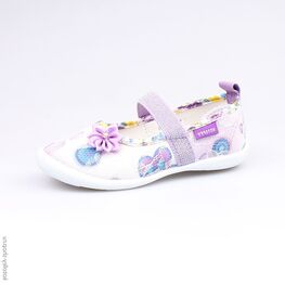 331034-12 Текстильная обувь для девочки сиреневый