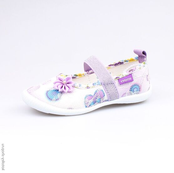 331034-12 Текстильная обувь для девочки сиреневый