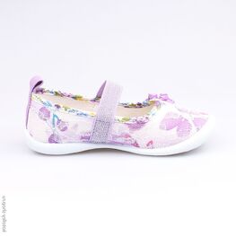 331034-12 Текстильная обувь для девочки сиреневый фото №2