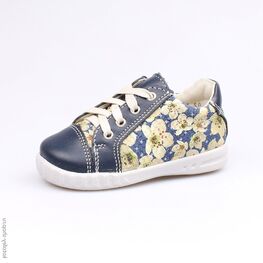 332077-23 Полуботинки для девочки светло-синий