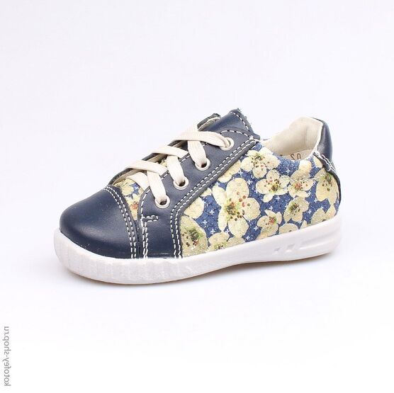 332077-23 Полуботинки для девочки светло-синий