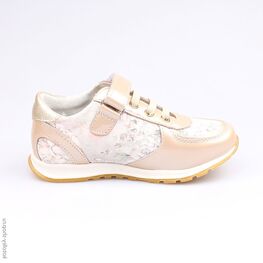 332080-21 Полуботинки для девочки золотой фото №2