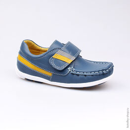 332090-22 Полуботинки для мальчики син-жел