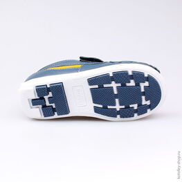 332090-22 Полуботинки для мальчики син-жел фото №3