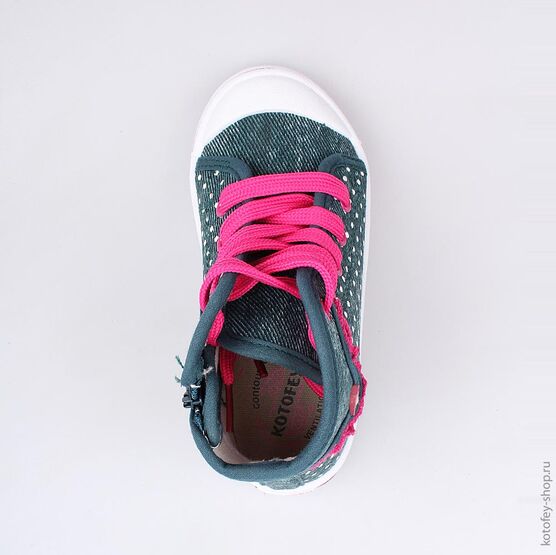 341012-13 Кеды для девочки гол-фук фото №4